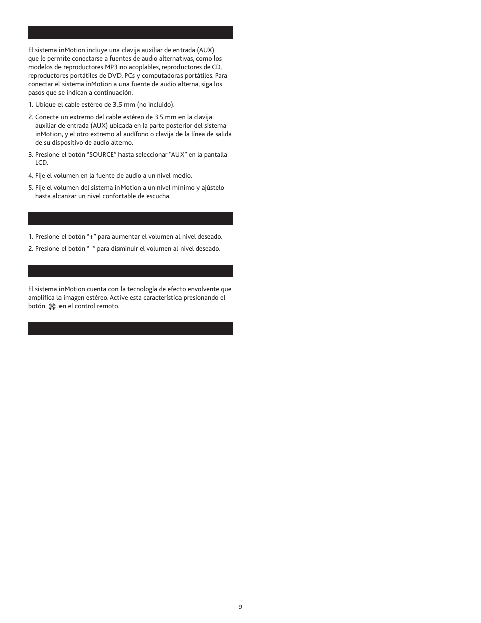Altec Lansing inMotion IM414 User Manual | Page 9 / 12