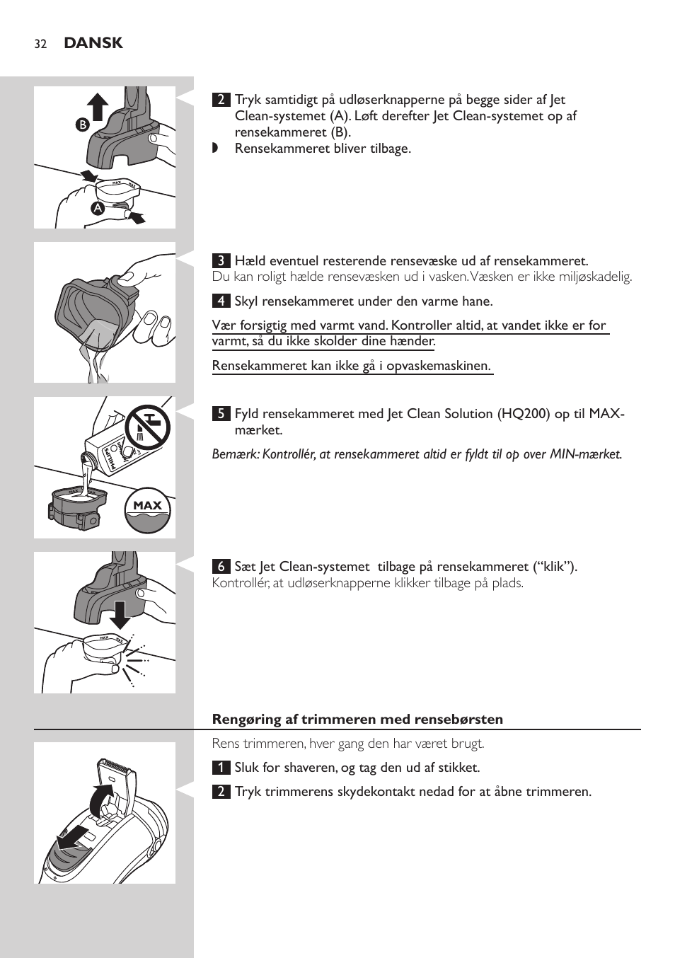 Philips SHAVER Series 5000 afeitadora eléctrica en seco User Manual | Page 32 / 230