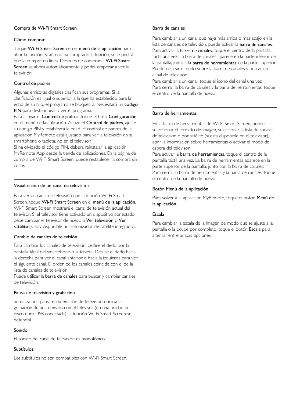 Philips Televisor LED Profesional User Manual | Page 67 / 89