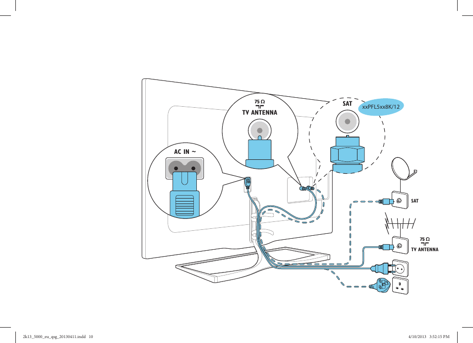 Philips 5000 series Televisor Smart LED 3D ultrafino User Manual | Page 10 / 20