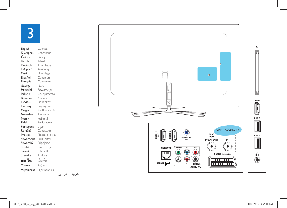 Philips 5000 series Televisor Smart LED 3D ultrafino User Manual | Page 9 / 20