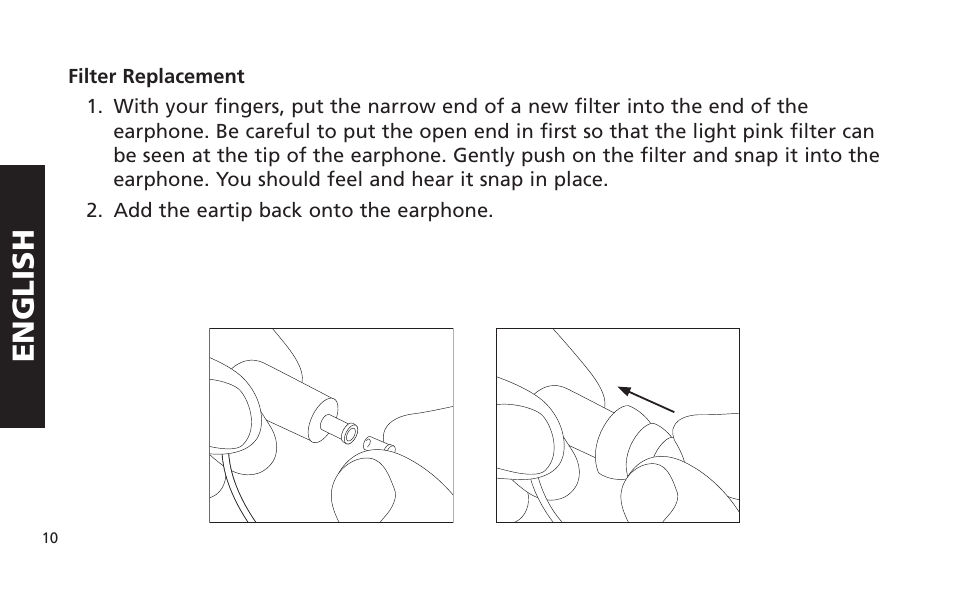 English | Altec Lansing IM616 User Manual | Page 10 / 28