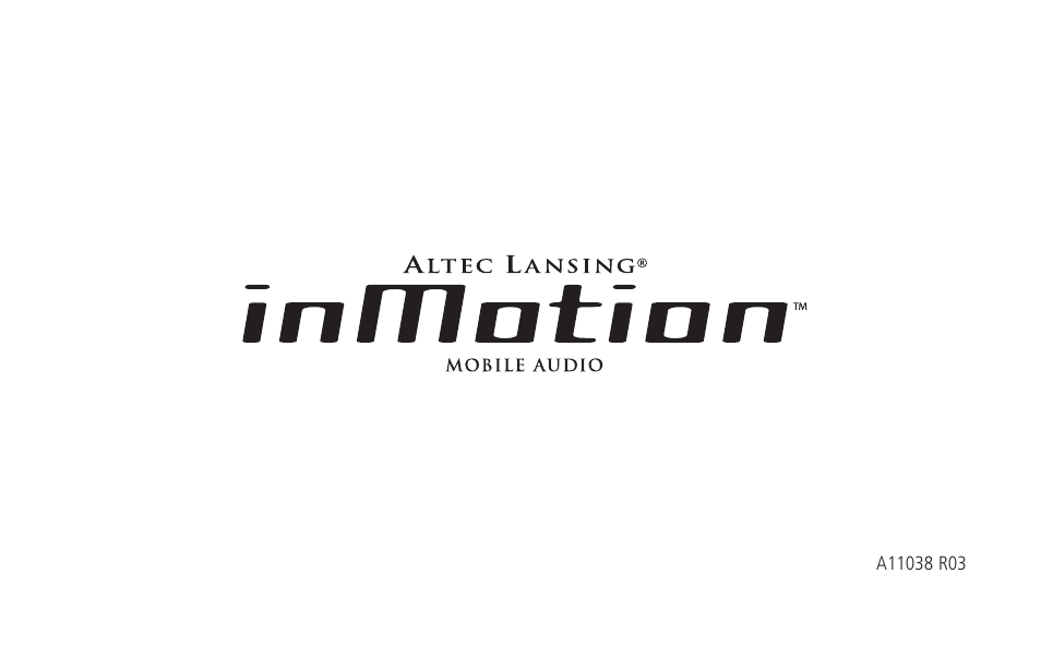 Altec Lansing IM616 User Manual | Page 28 / 28