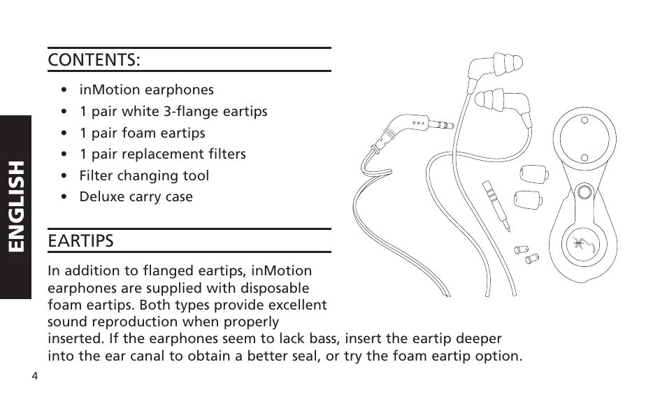 English | Altec Lansing IM616 User Manual | Page 4 / 28