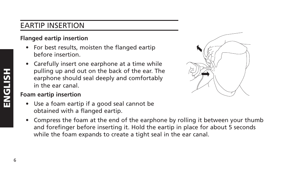 English | Altec Lansing IM616 User Manual | Page 6 / 28