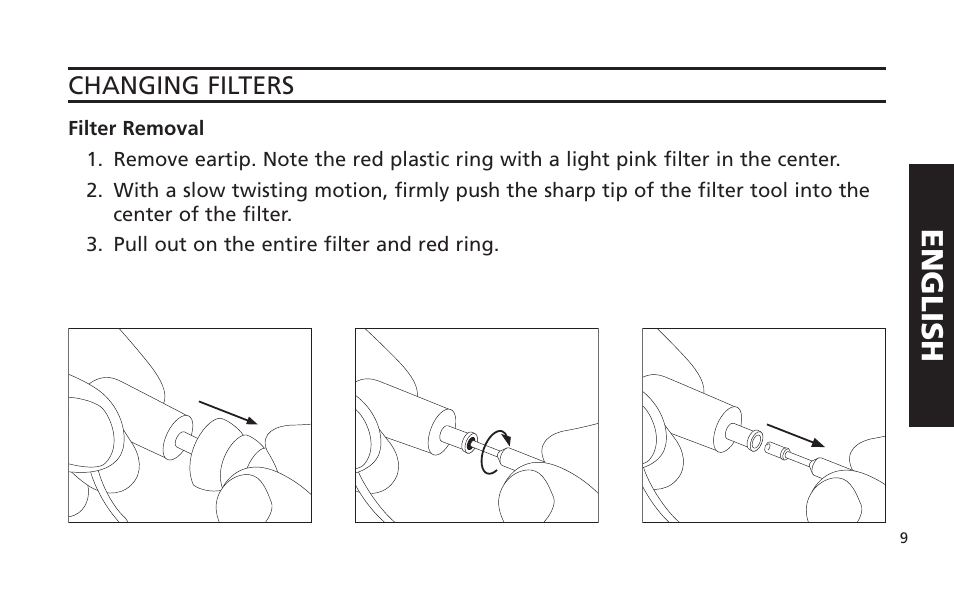 English | Altec Lansing IM616 User Manual | Page 9 / 28