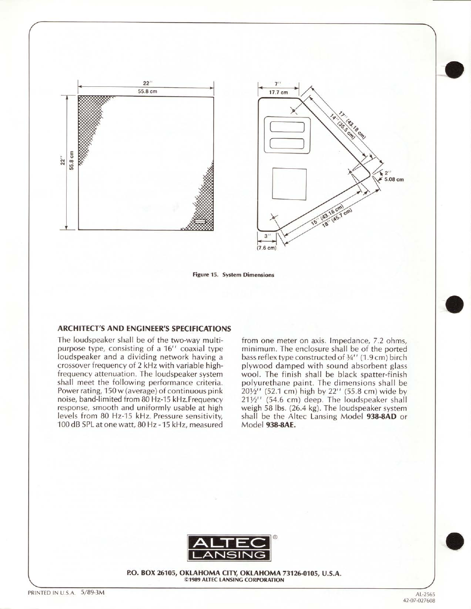 Lansiisig, Aisteic | Altec Lansing 938-8AE User Manual | Page 6 / 6