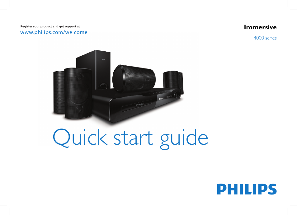 Philips Sistema de cine en casa 5.1 User Manual | 16 pages