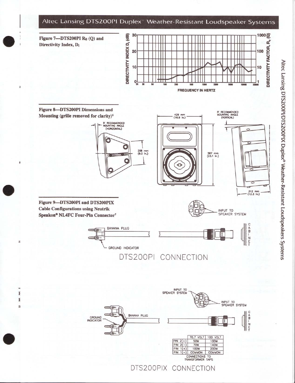 Dts200pi connection, Dts200pix connection i | Altec Lansing Duplex DTS200PIX User Manual | Page 5 / 6