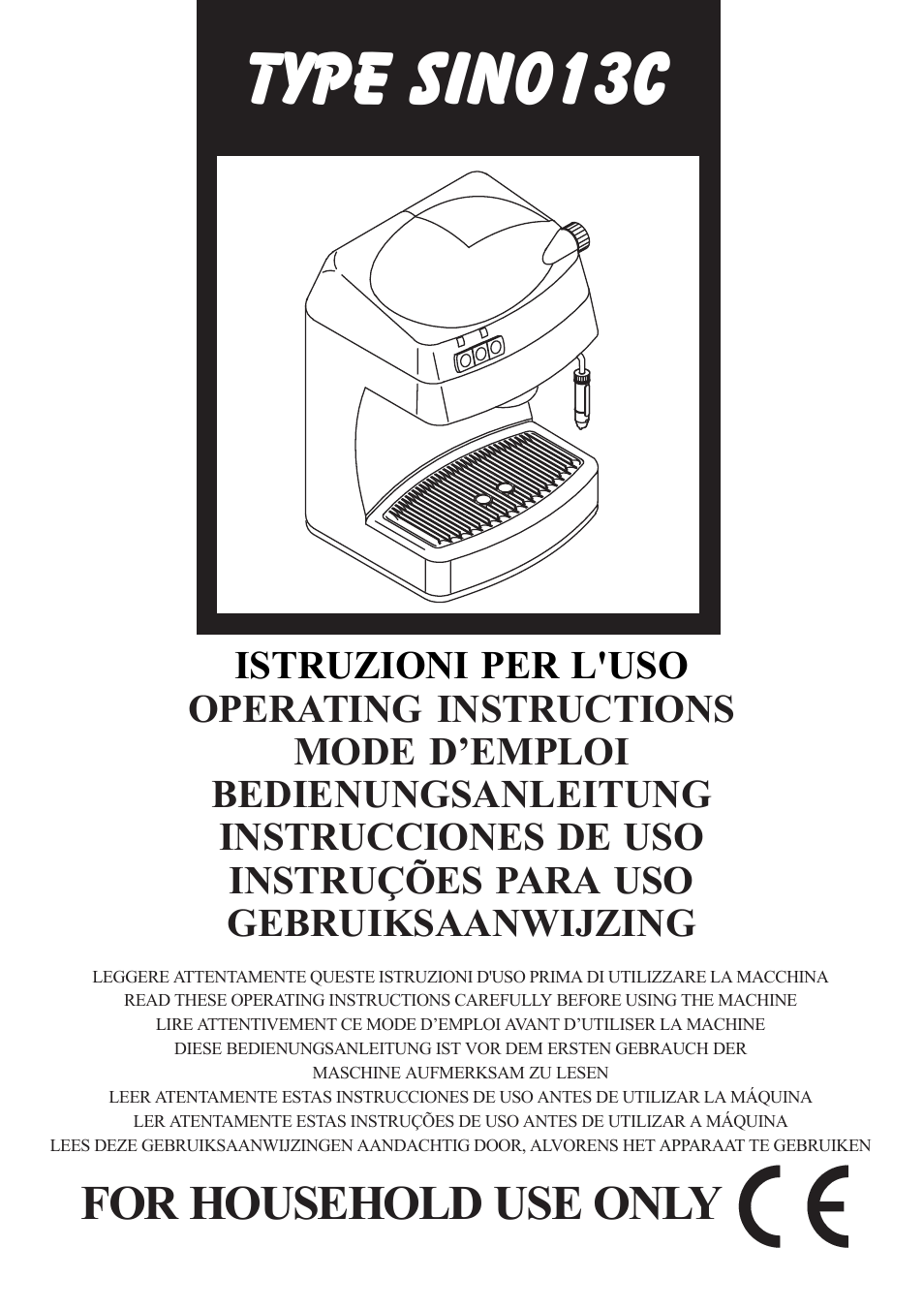 Philips Saeco Via Veneto Cafetera expreso manual User Manual | 92 pages