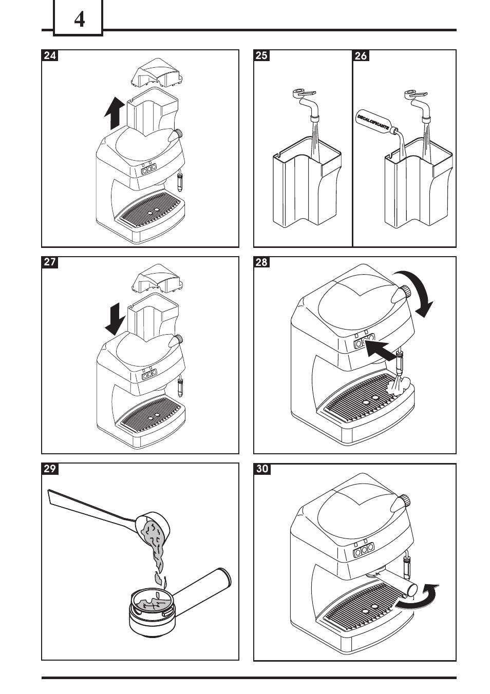 Philips Saeco Via Veneto Cafetera expreso manual User Manual | Page 4 / 92