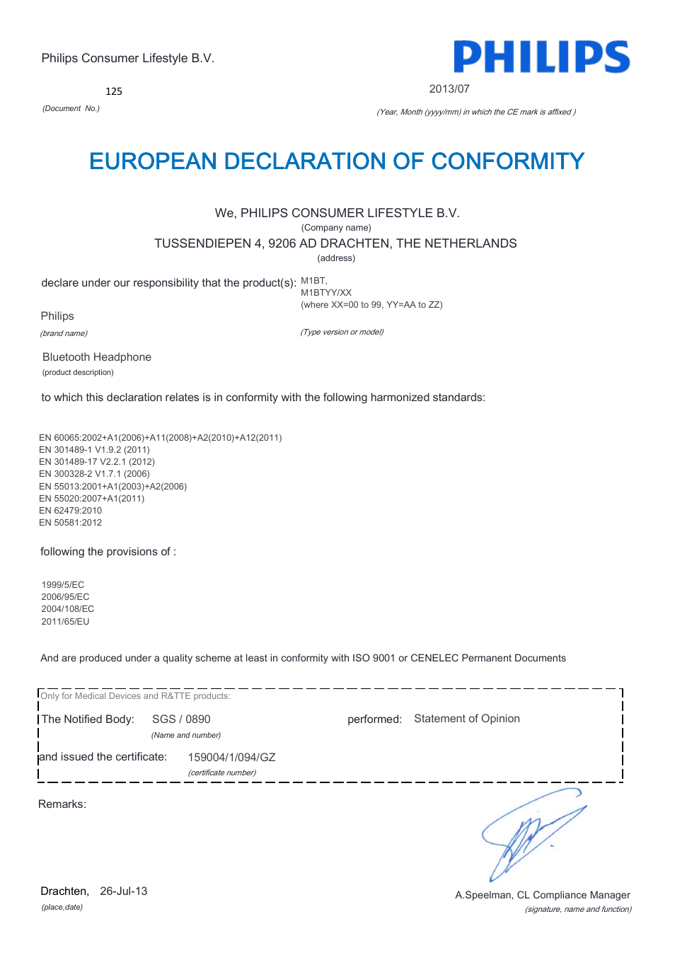 Philips Fidelio Auriculares Bluetooth User Manual | 21 pages