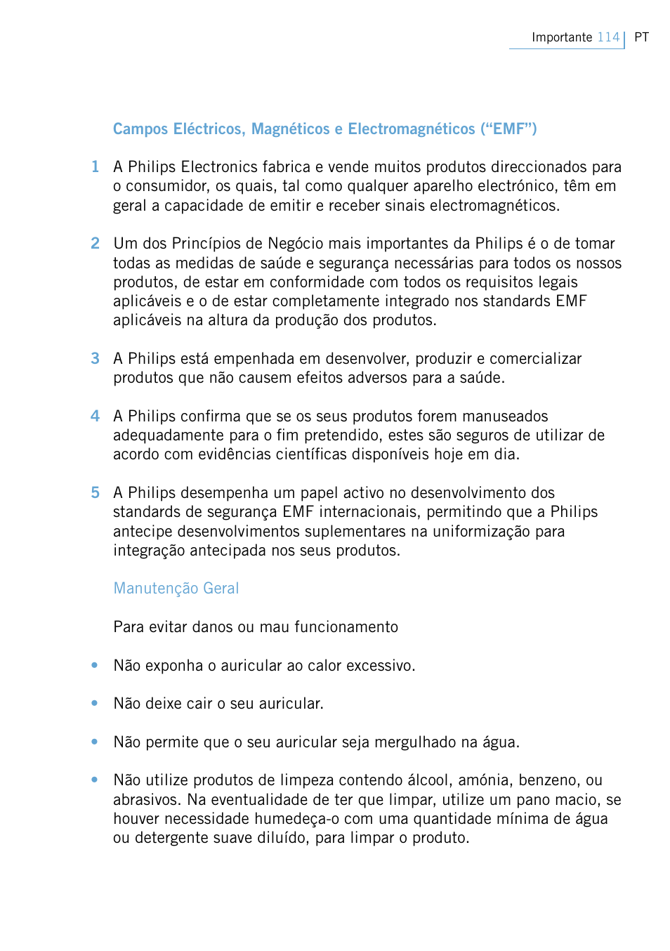 Philips Swarovski Bluetooth a la moda User Manual | Page 116 / 194