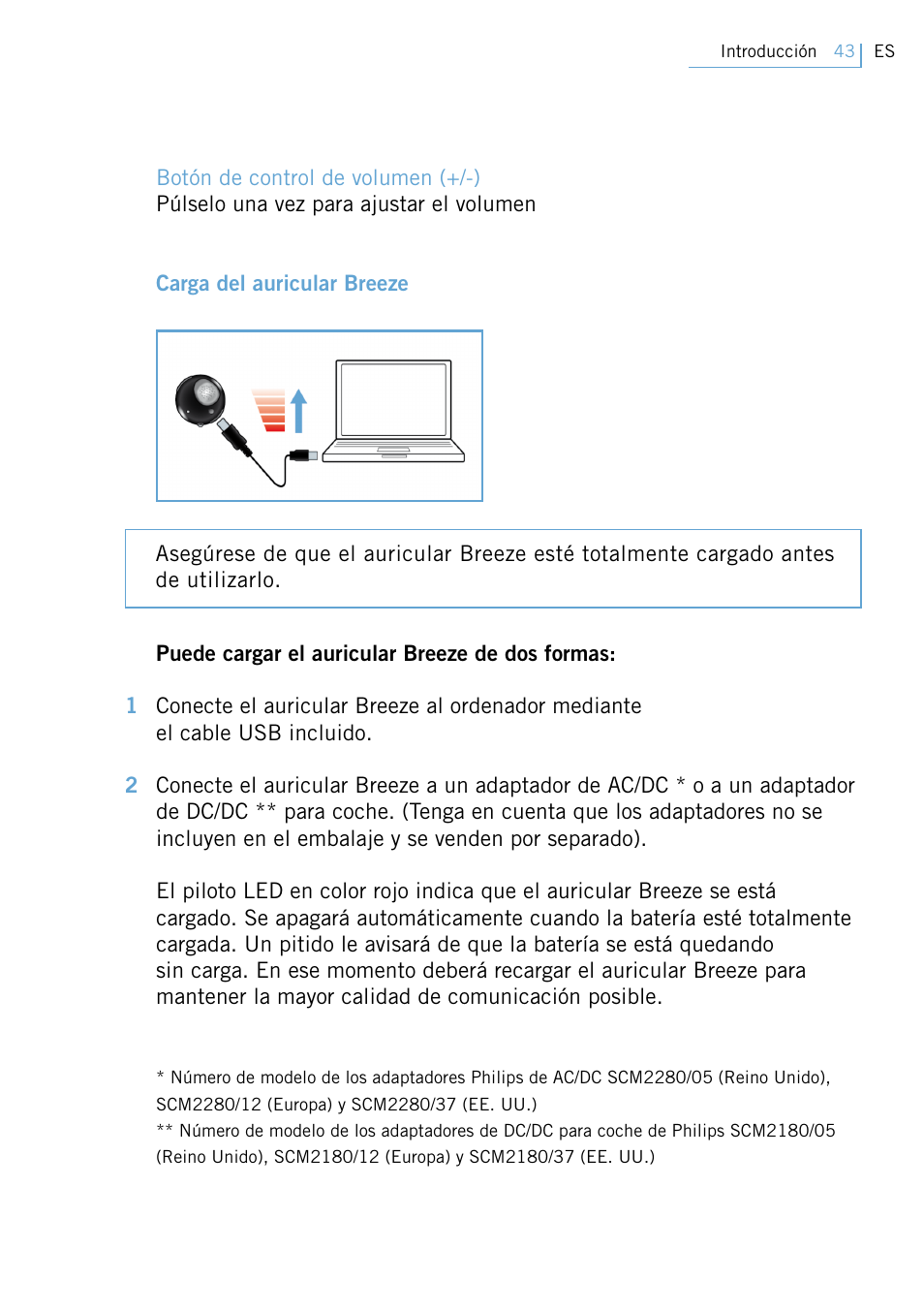 Philips Swarovski Bluetooth a la moda User Manual | Page 45 / 194