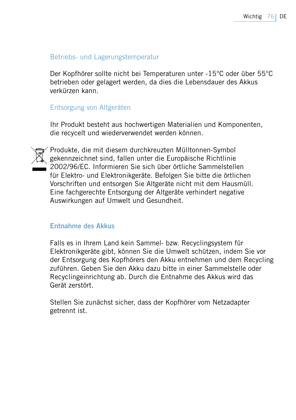 Philips Swarovski Bluetooth a la moda User Manual | Page 78 / 194