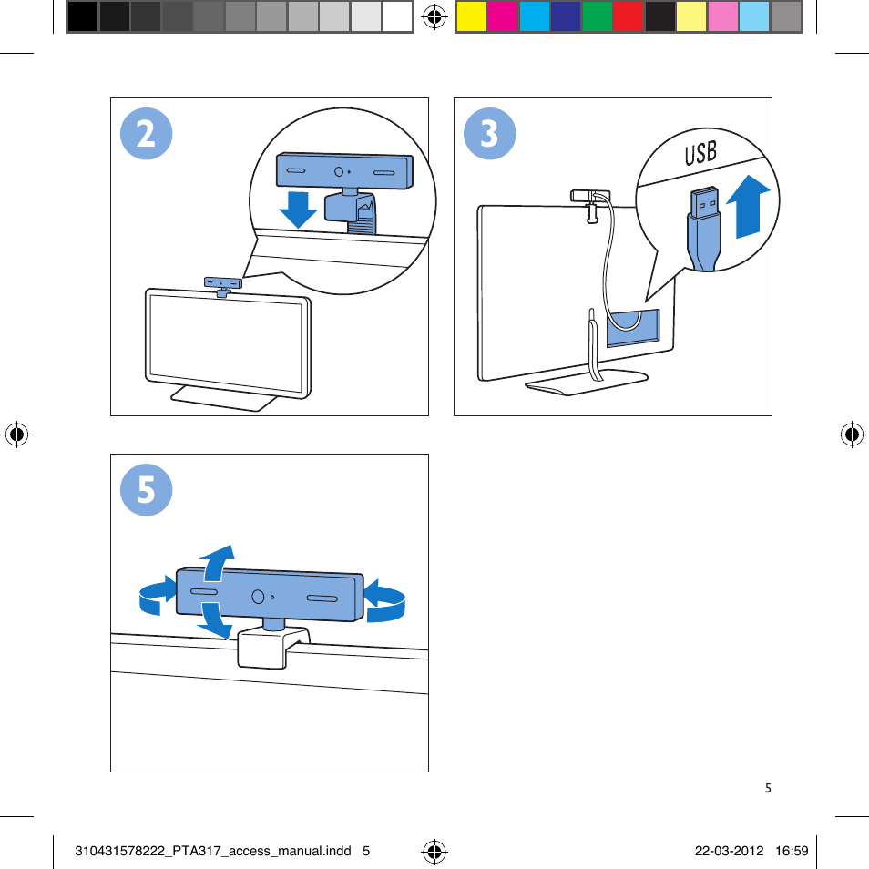 Philips Cámara para el televisor User Manual | Page 5 / 44