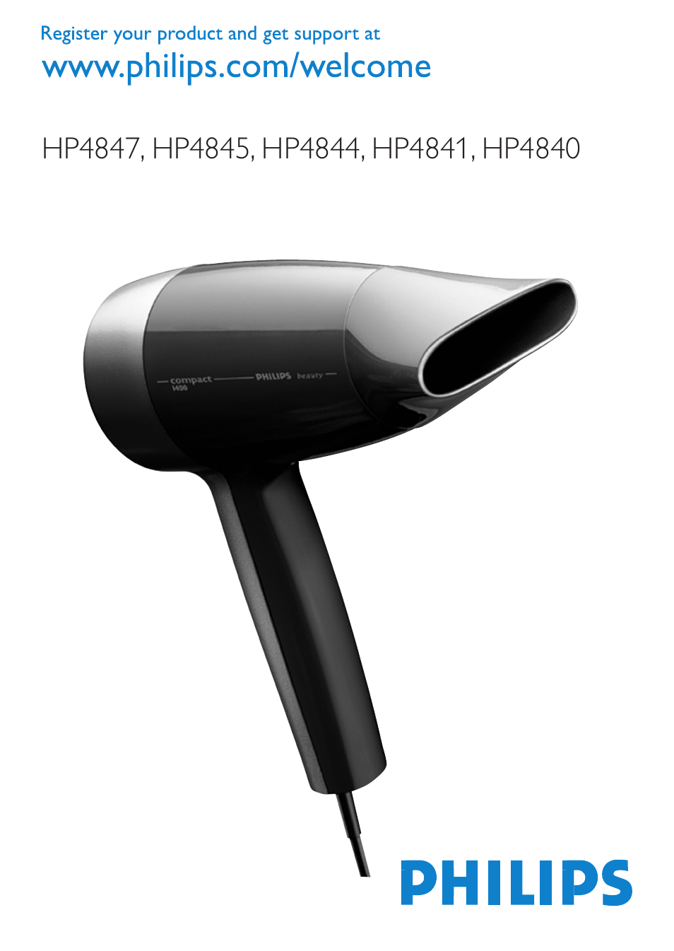 Philips Secador User Manual | 84 pages