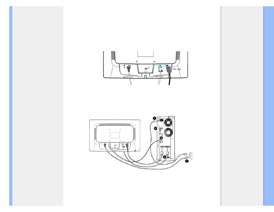 Connecting to your pc | Philips 241E1SB-00 User Manual | Page 54 / 80