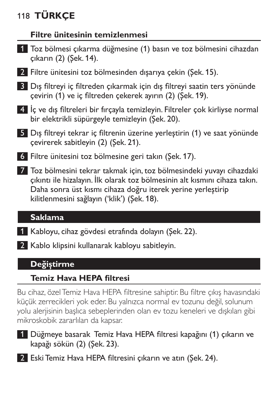 Philips MiniVac Aspirador de escoba User Manual | Page 118 / 124