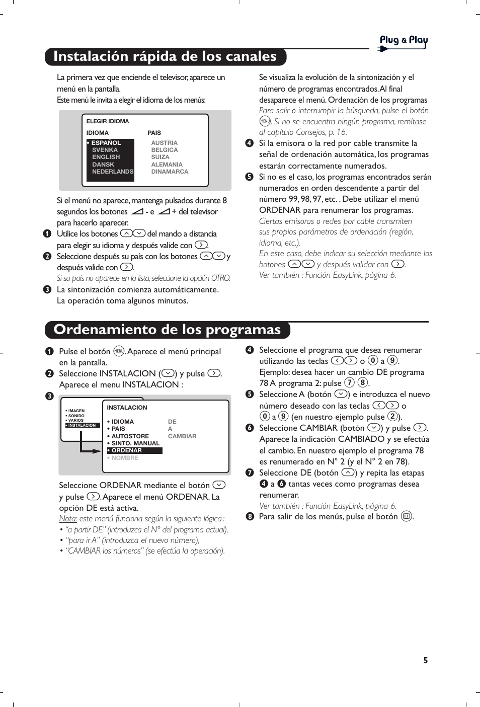 Philips Matchline Flat TV User Manual | Page 165 / 192