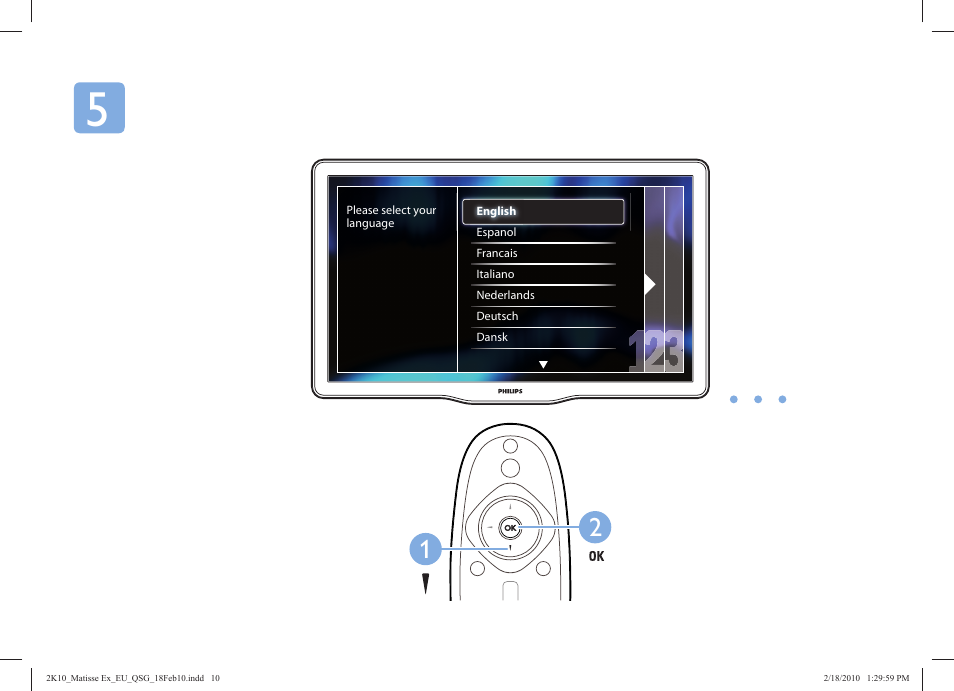 English | Philips TV LCD User Manual | Page 10 / 12