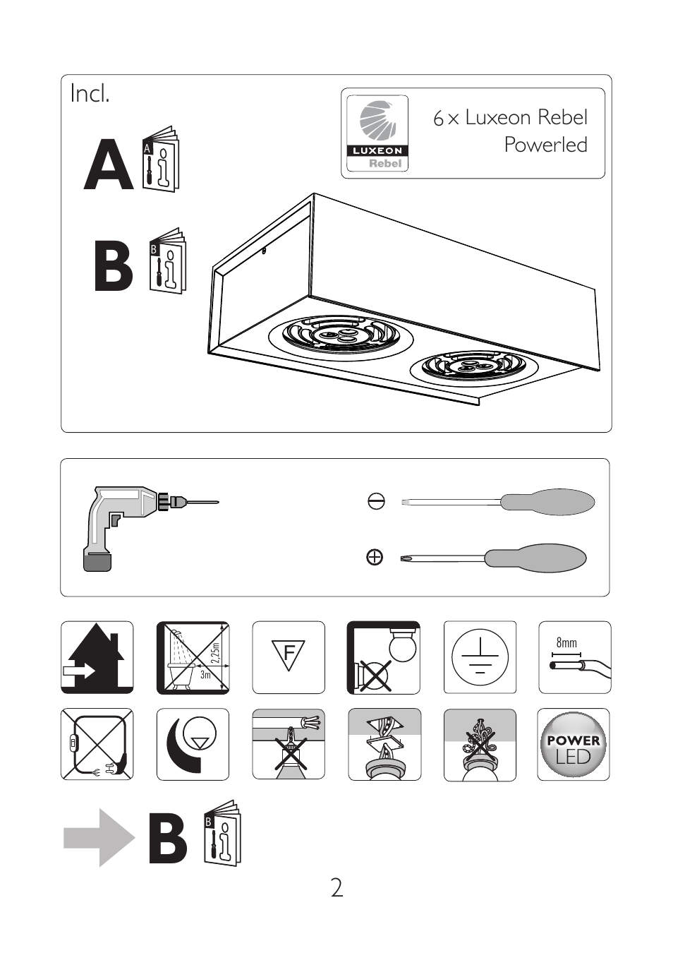 Philips InStyle Foco User Manual | Page 2 / 8
