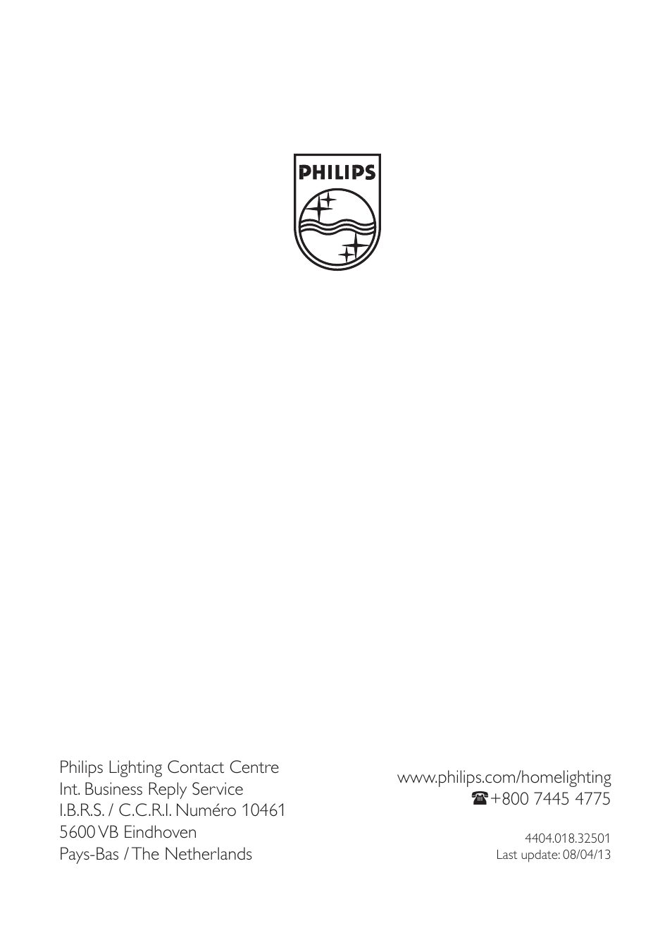 Philips InStyle Foco User Manual | Page 8 / 8