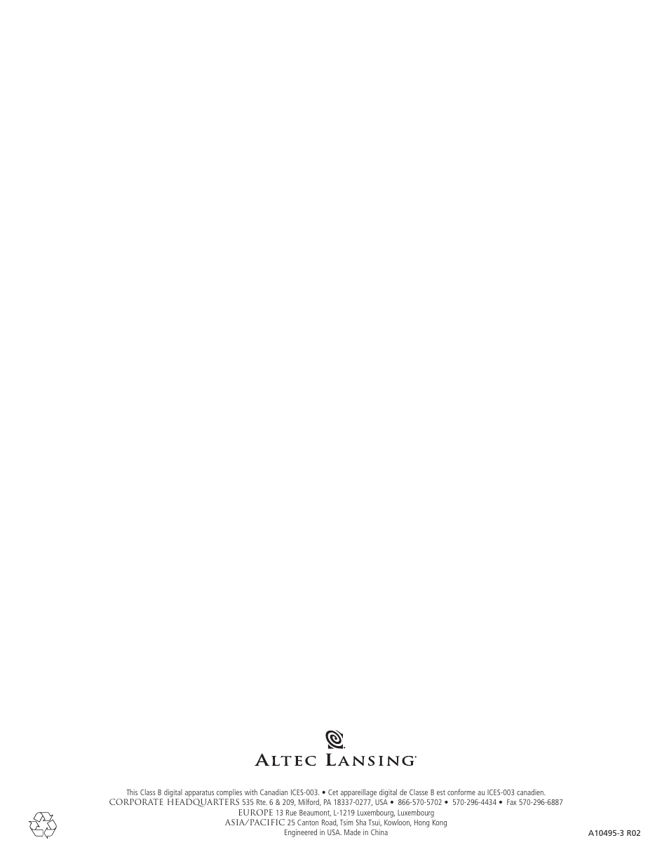 Altec Lansing iM7 BLK User Manual | Page 36 / 36