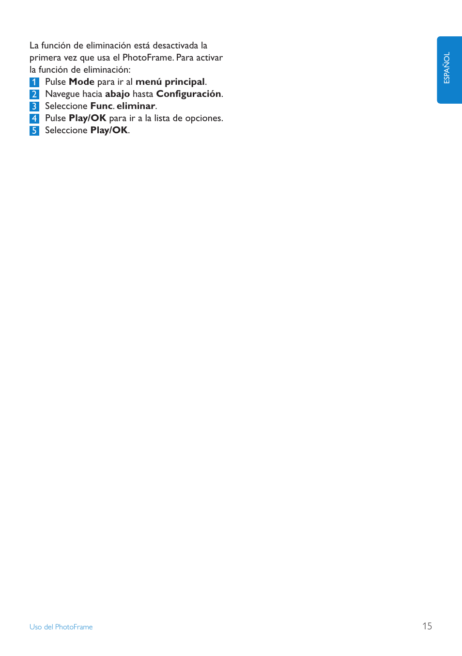 Philips PhotoFrame User Manual | Page 17 / 40