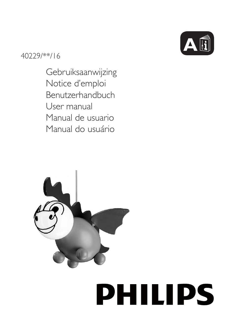 Philips myKidsRoom Pendelleuchte User Manual | 4 pages