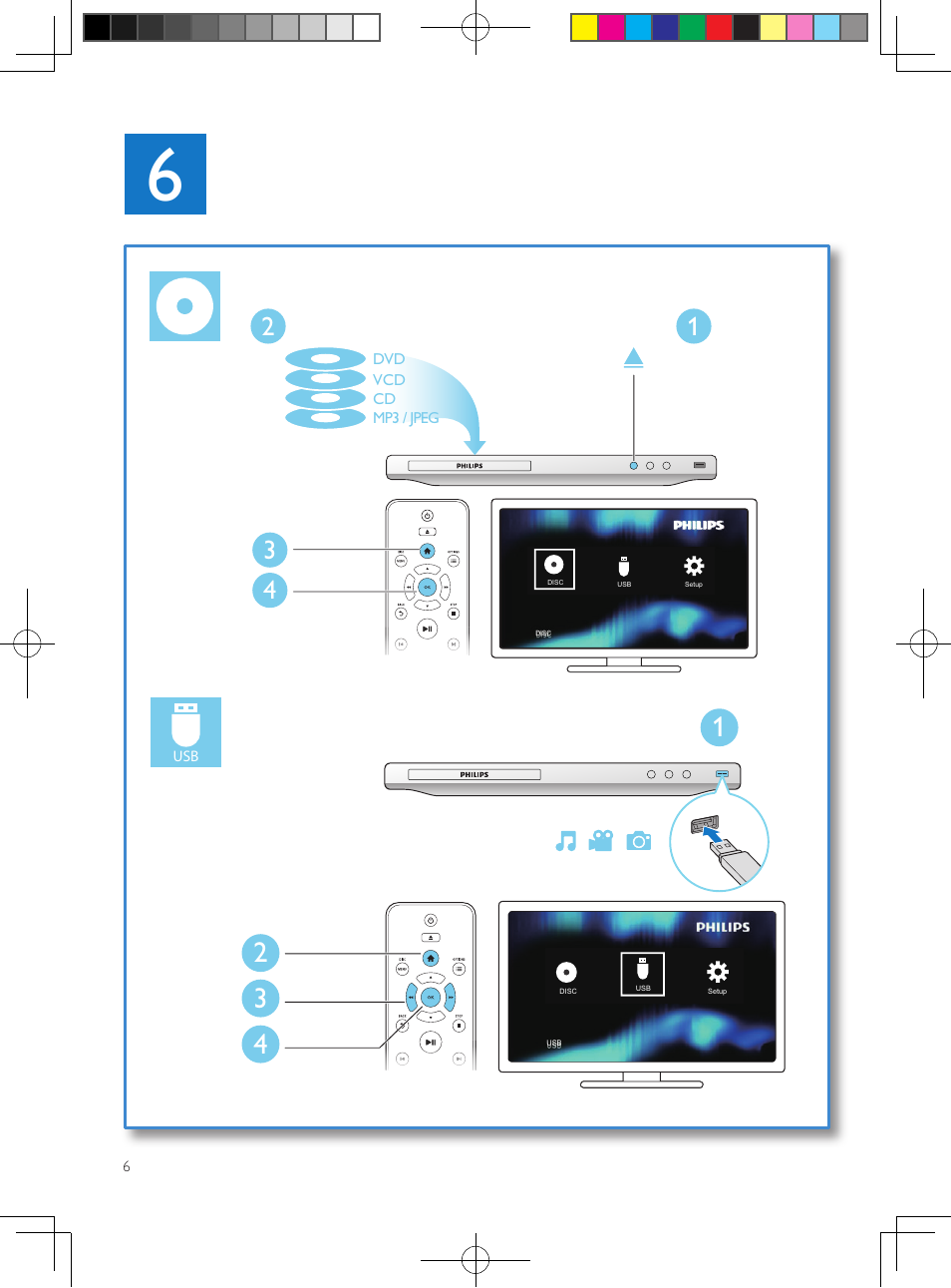 Philips Reproductor de DVD User Manual | Page 6 / 17