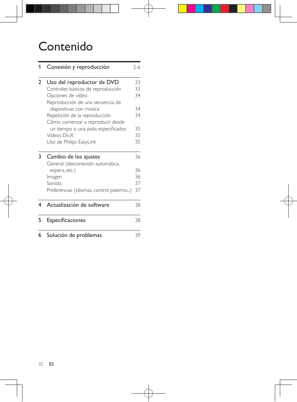 Philips Reproductor de DVD User Manual | Page 7 / 17