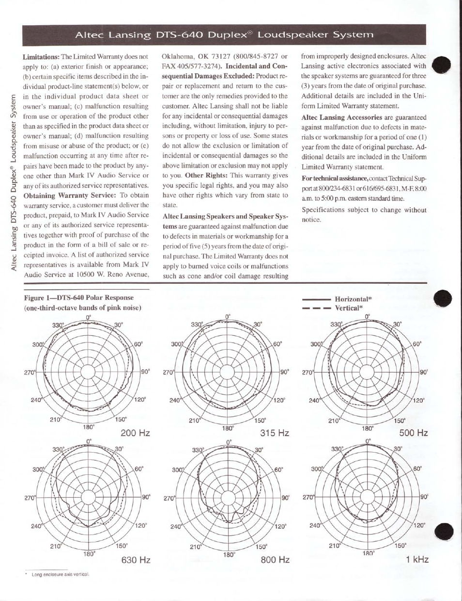 Altec Lansing DTS-640 User Manual | Page 2 / 6