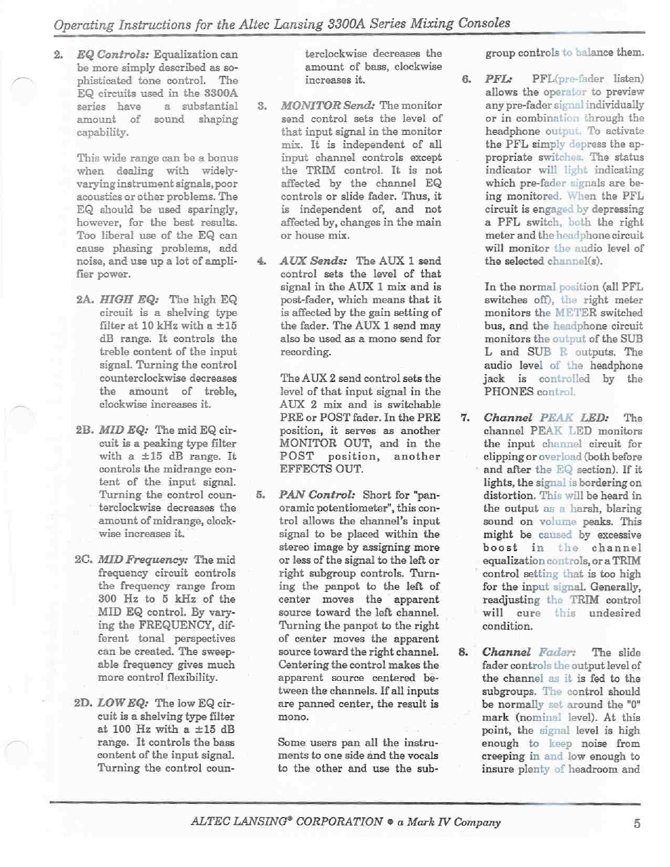 Altec Lansing 3300A User Manual | Page 5 / 14
