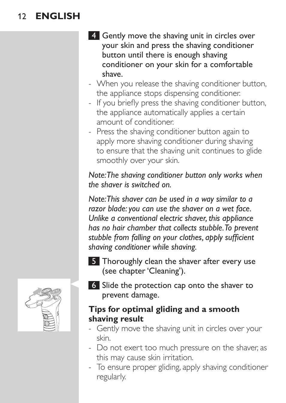 Philips Afeitadora NIVEA FOR MEN User Manual | Page 10 / 180