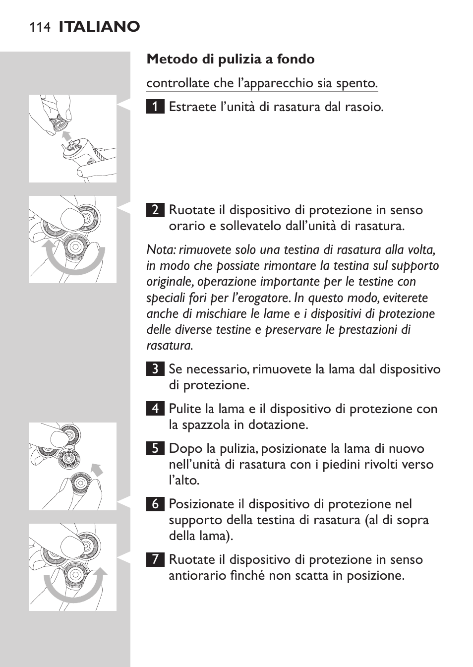 Philips Afeitadora NIVEA FOR MEN User Manual | Page 112 / 180