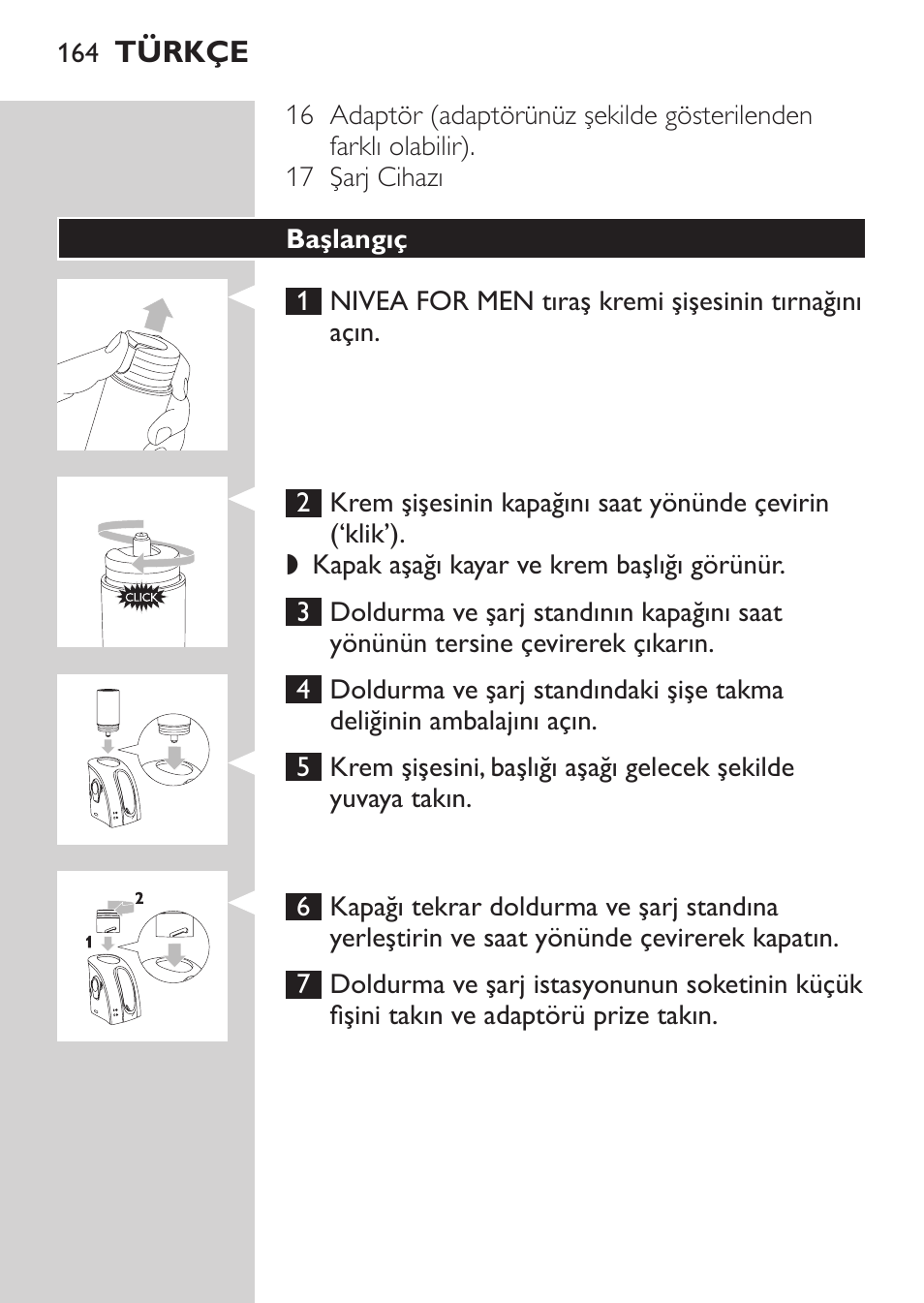Başlangıç | Philips Afeitadora NIVEA FOR MEN User Manual | Page 162 / 180