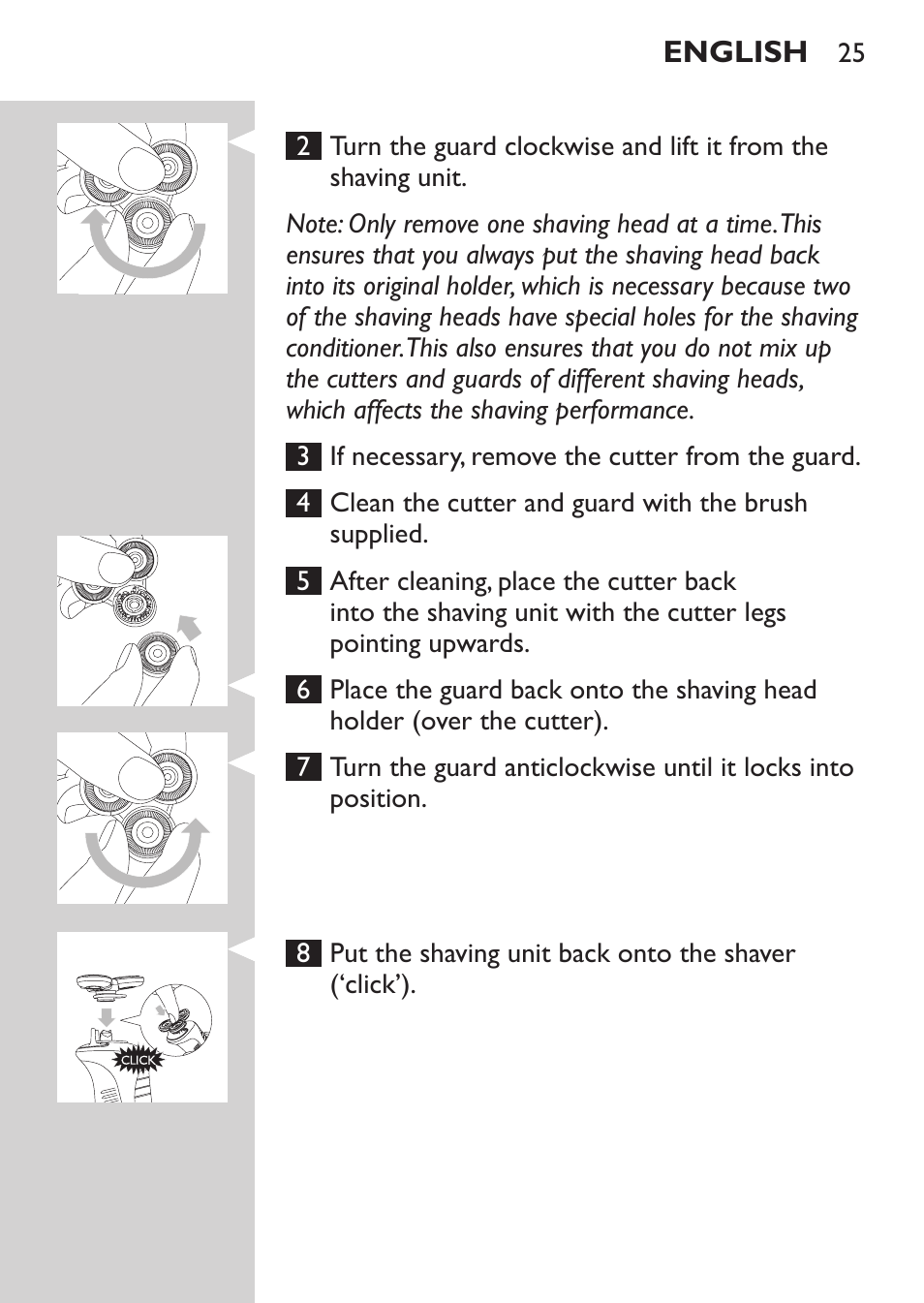 Philips Afeitadora NIVEA FOR MEN User Manual | Page 23 / 180