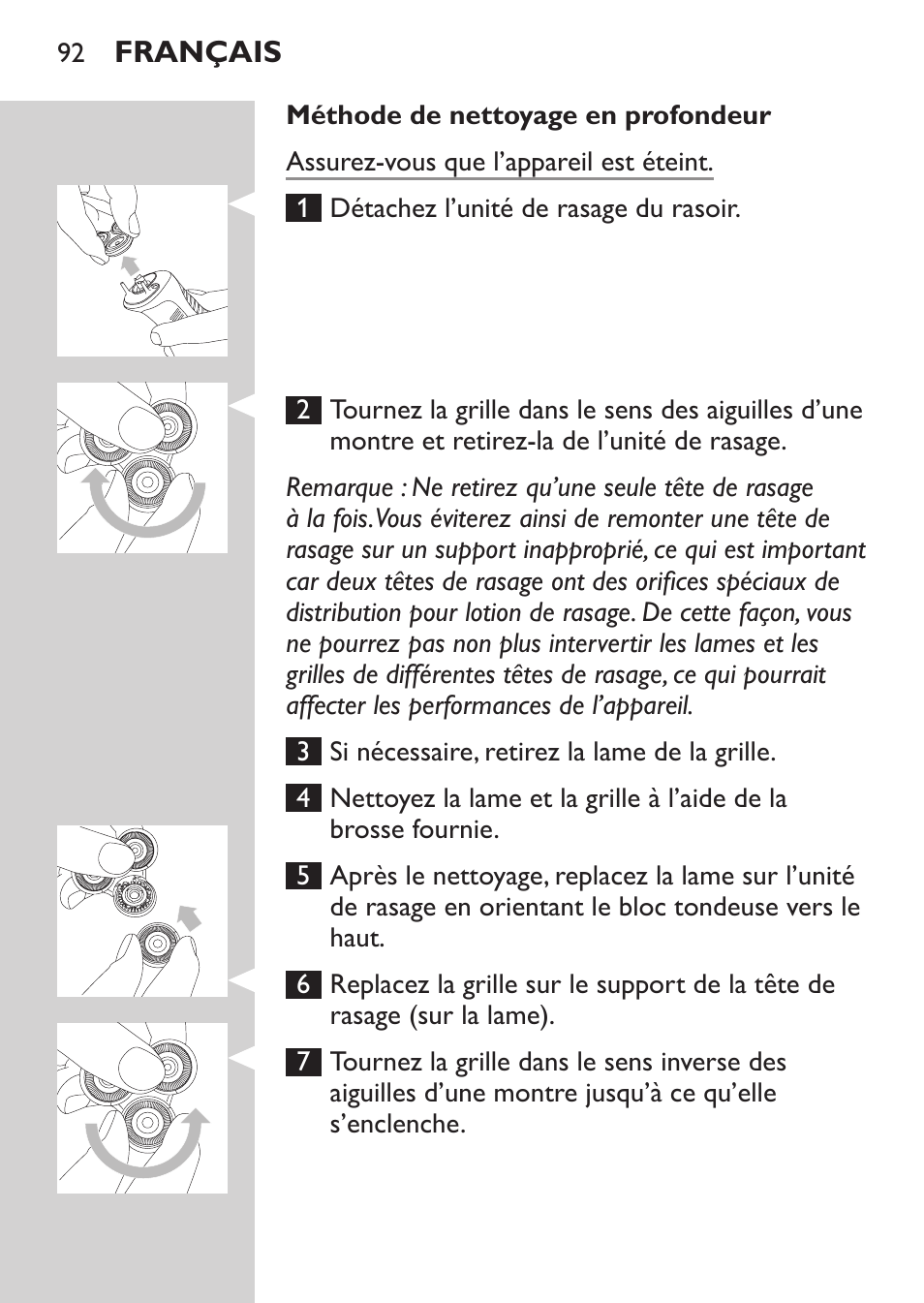 Philips Afeitadora NIVEA FOR MEN User Manual | Page 90 / 180