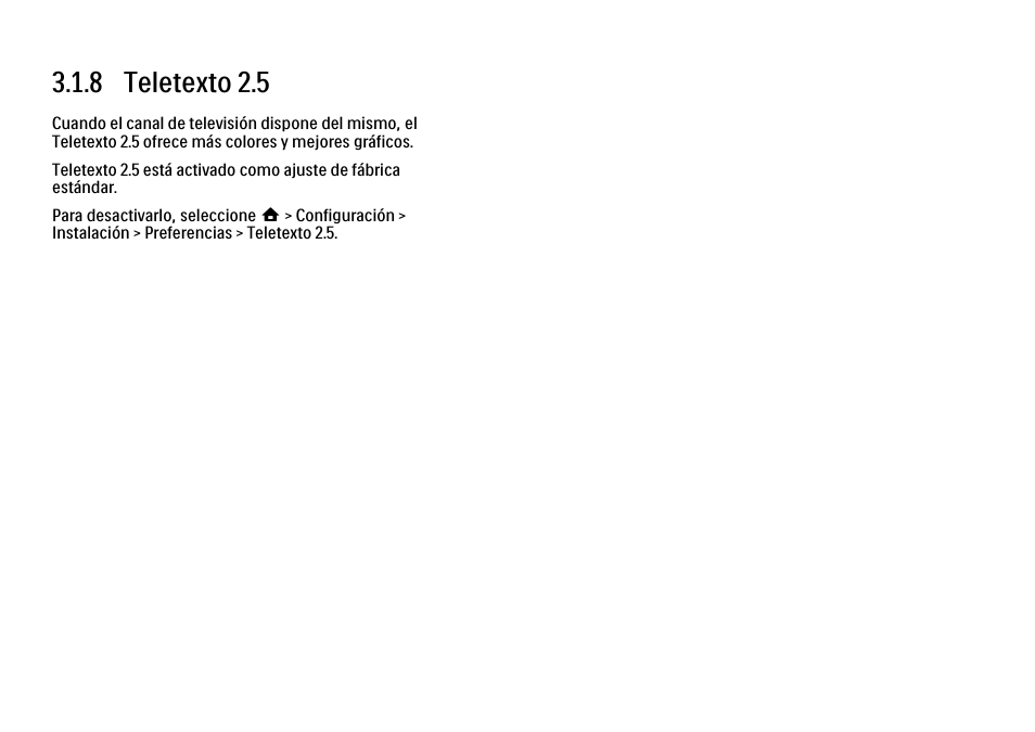 8 teletexto 2.5 | Philips Cinema 21:9 TV LCD User Manual | Page 139 / 280