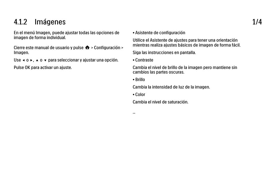 2 imágenes, 2 imágenes 1/4 | Philips Cinema 21:9 TV LCD User Manual | Page 160 / 280