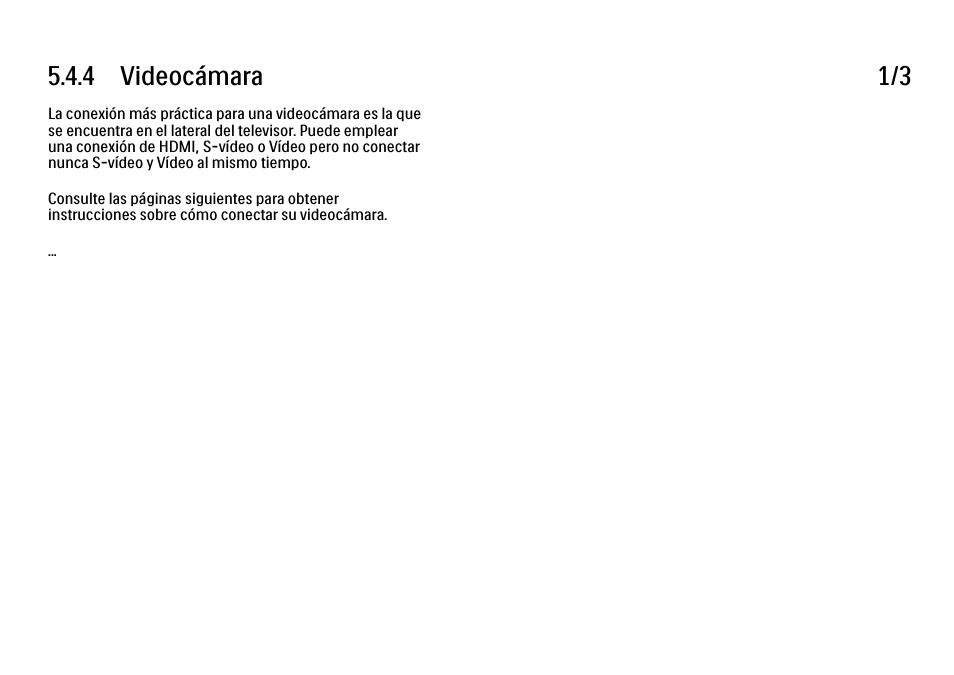 5 videocámara, 4 videocámara 1/3 | Philips Cinema 21:9 TV LCD User Manual | Page 241 / 280