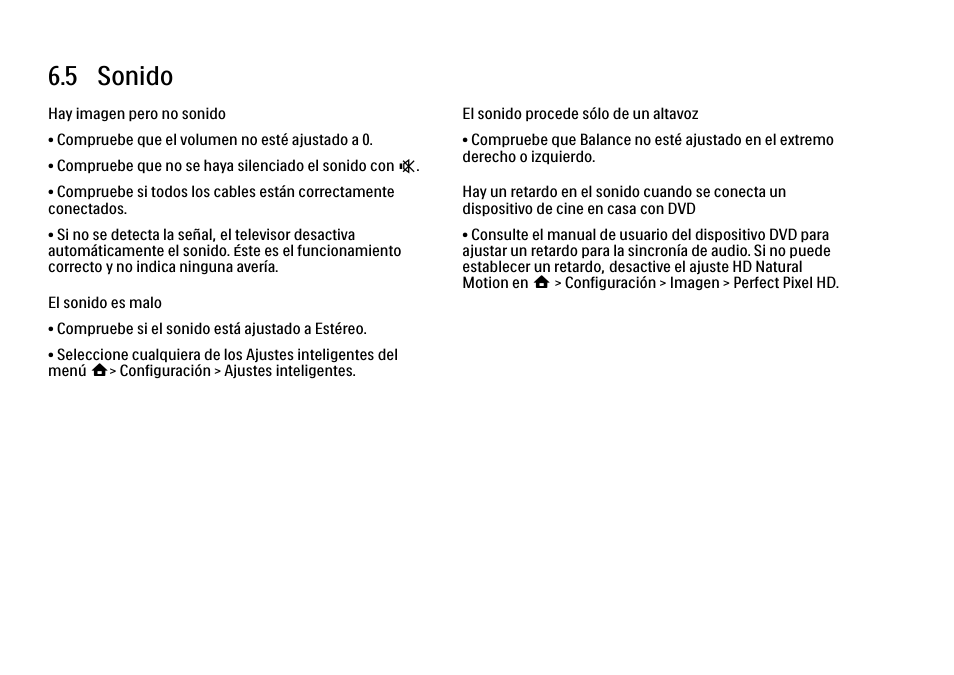 5 sonido | Philips Cinema 21:9 TV LCD User Manual | Page 263 / 280