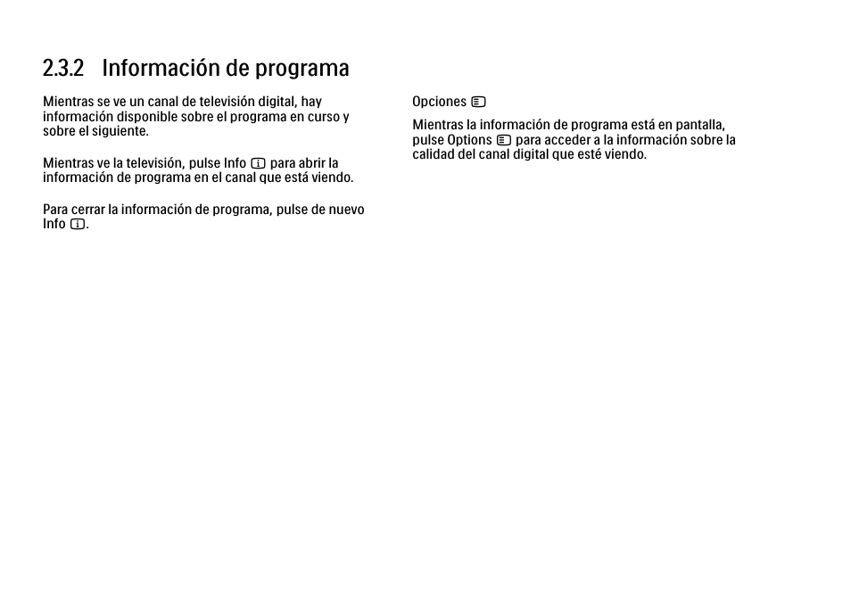 2 información de programa | Philips Cinema 21:9 TV LCD User Manual | Page 97 / 280