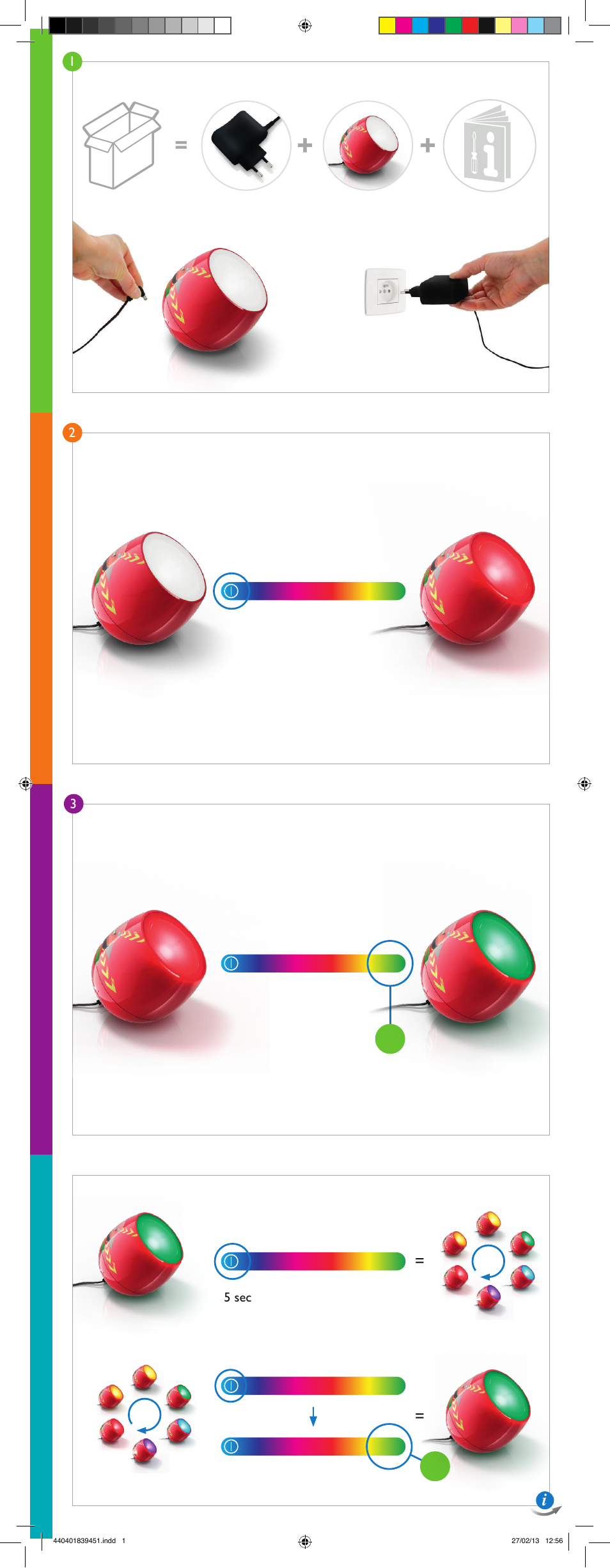 Philips Disney Lámpara de mesa User Manual | 2 pages