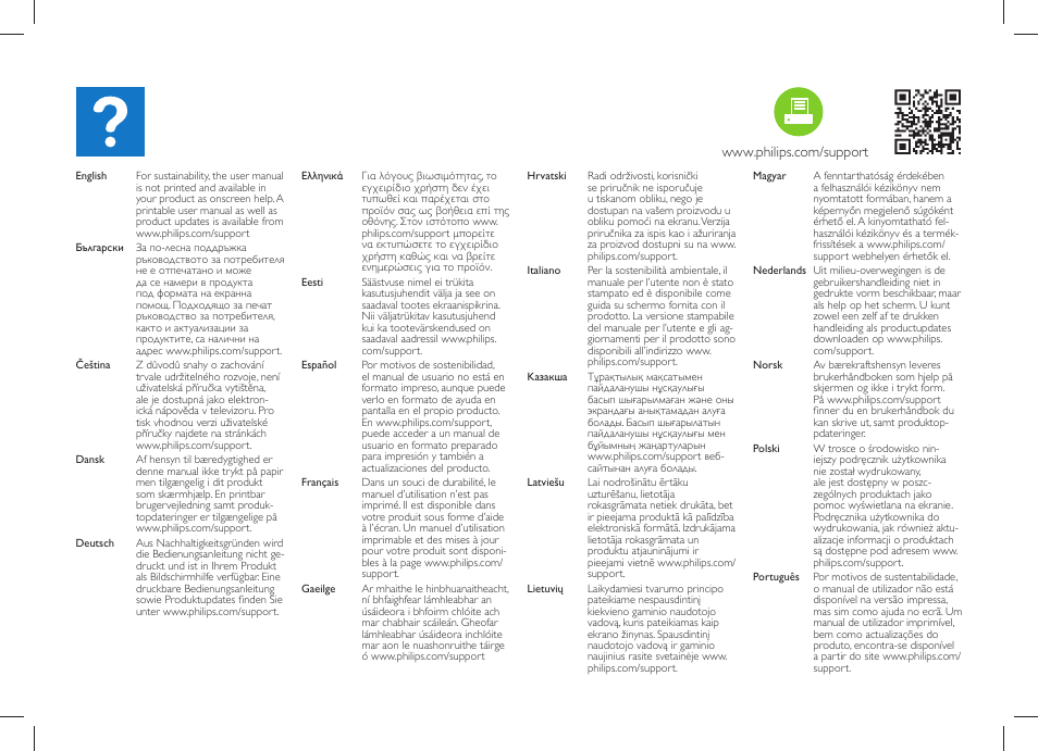 Philips 3500 series Televisor Smart LED User Manual | Page 19 / 22