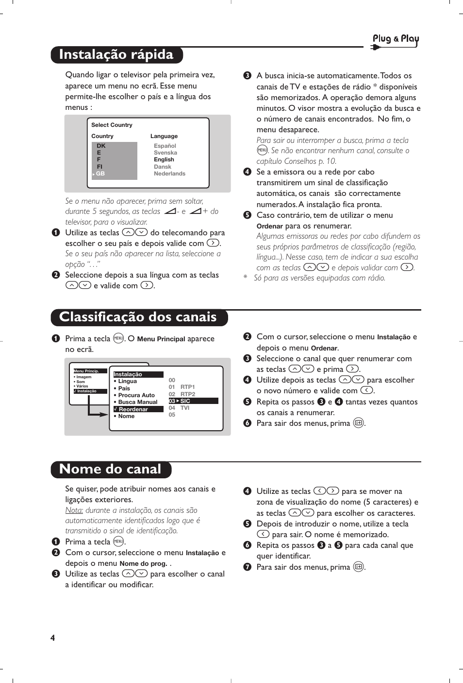 Philips televisor panorámico User Manual | Page 106 / 116