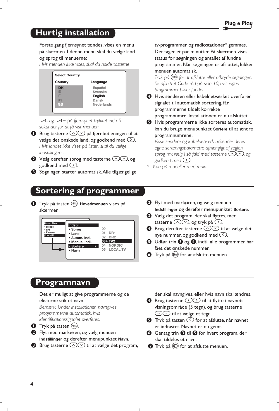 Philips televisor panorámico User Manual | Page 56 / 116