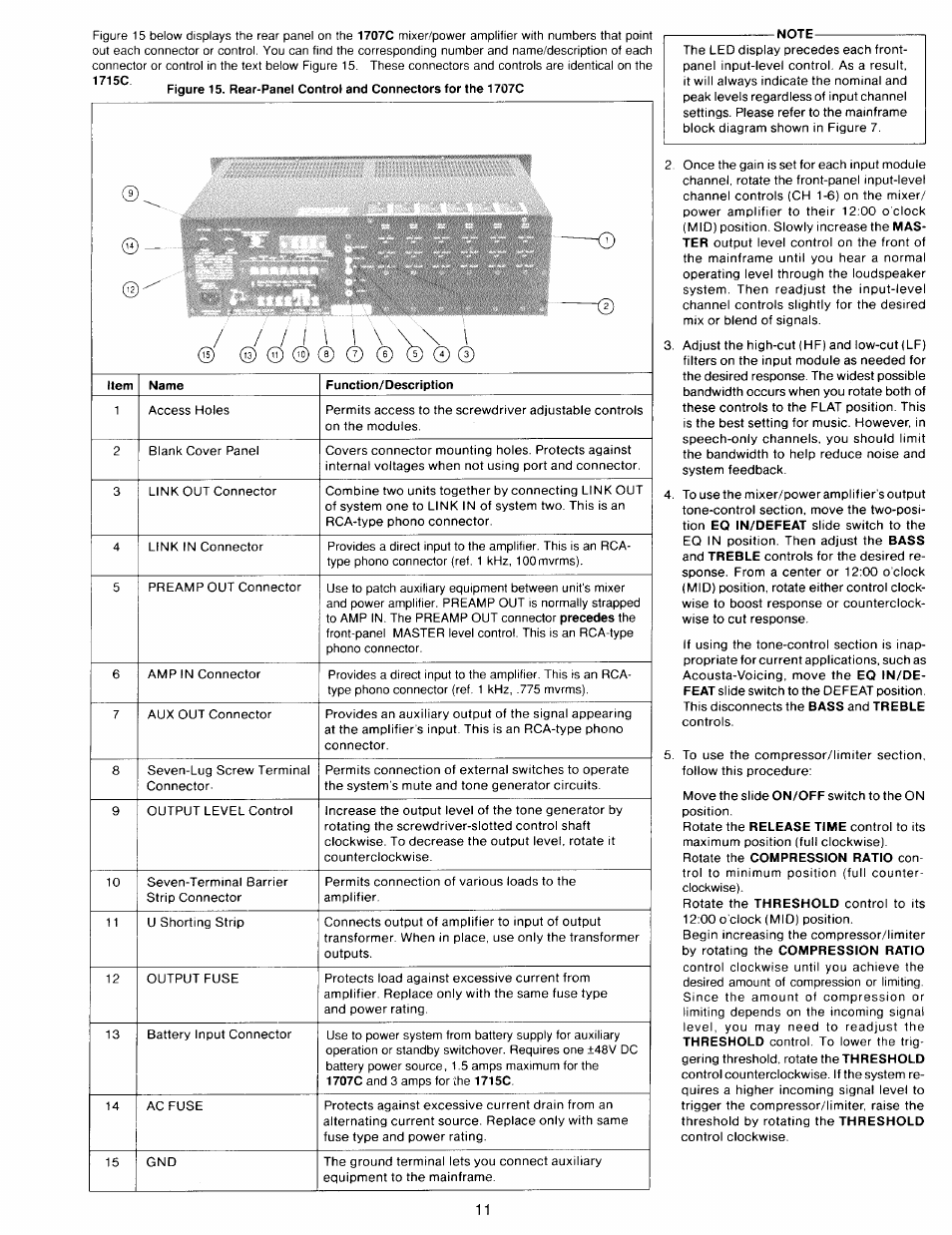 Altec Lansing 1715C User Manual | Page 17 / 27