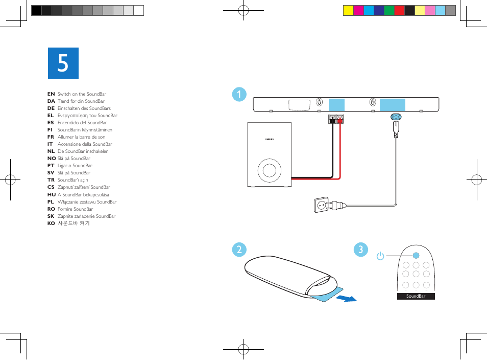Philips Altavoz SoundBar User Manual | Page 8 / 14